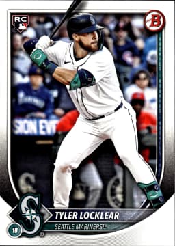 Tyler Locklear #93 Rookie Card 2025 Bowman
