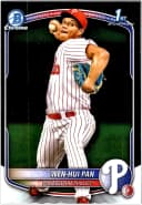Wen-Hui Pan #BCP-6 2025 Bowman Chrome Prospects