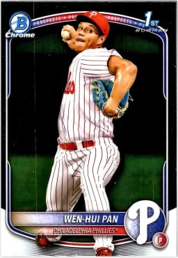 Wen-Hui Pan #BCP-6 2025 Bowman Chrome Prospects