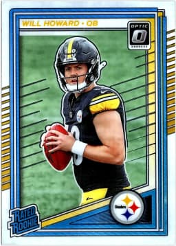Will Howard #233 Rookie Card 2025 Donruss Optic