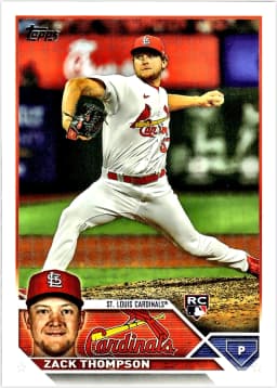 Zack Thompson #34 2023 Topps