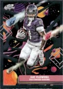 Zay Flowers #9 2025 Topps Cosmic Chrome Football