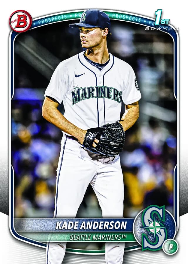 2025 Bowman Draft Baseball checklist card preview