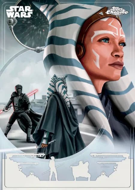 2025 Star Wars Hyperspace checklist card preview