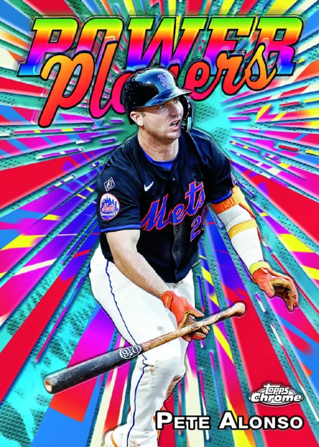 2025 Topps Chrome Baseball checklist card preview