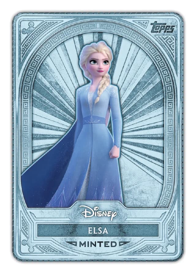 2025 Topps Mint Disney checklist card preview