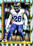 Kamren Kinchens #174 RayWave Refractor Rookie Card 2025 Topps Chrome Football