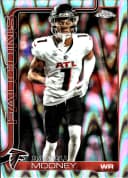 Darnell Mooney #11 RayWave Refractor 2025 Topps Chrome Football