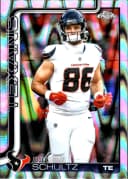 Dalton Schultz #118 RayWave Refractor 2025 Topps Chrome Football