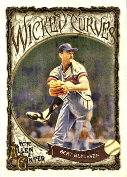 Bert Blyleven #WC-2 Wicked Curves 2025 Topps Allen & Ginter