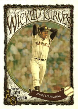 Juan Marichal #WC-37 Wicked Curves 2025 Topps Allen & Ginter