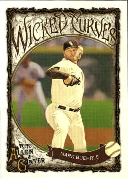 Mark Buehrle #WC-29 Wicked Curves 2025 Topps Allen & Ginter