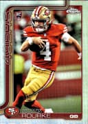 Kurtis Rourke #307 Refractor Rookie Card 2025 Topps Chrome Football