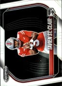 Tavien St. Clair #193 White 2025 Prizm Black Football
