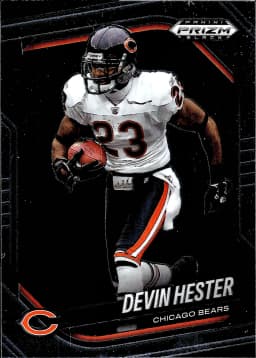 Devin Hester #21 2025 Prizm Black Football