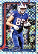 Jackson Hawes #397 X-Fractor Rookie Card 2025 Topps Chrome