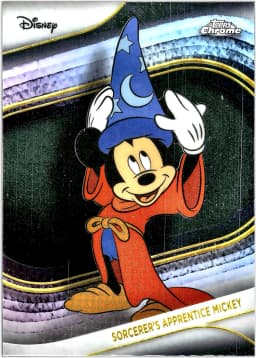 Sorcerer's Apprentice Mickey #190 2025 Disney Chrome