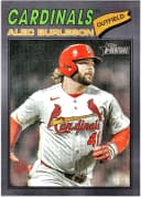 Alec Burleson #165 Grey Border 2025 Topps Heritage