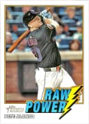 Pete Alonso #RP-PA Raw Power 2026 Topps Heritage
