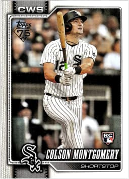 Colson Montgomery #157 Rookie Card 2026 Topps Series 1