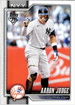 Aaron Judge #7 2026 Topps Series 1
