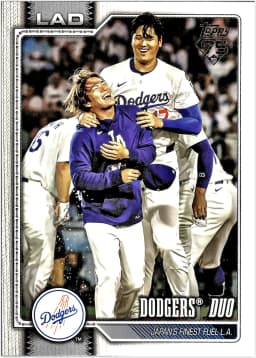 Shohei Ohtani / Yoshinobu Yamamoto #265 2026 Topps Series 1