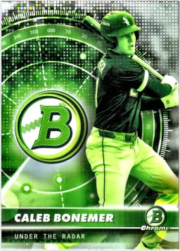 Caleb Bonemer #UR-18 Under the Radar 2026 Bowman