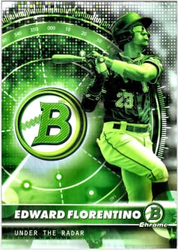 Edward Florentino #UR-9 Under the Radar 2026 Bowman