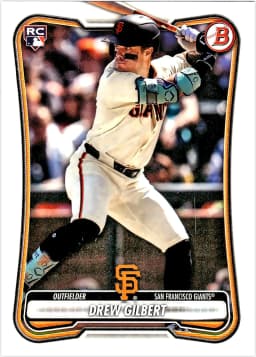 Drew Gilbert #40 Rookie Card 2026 Bowman