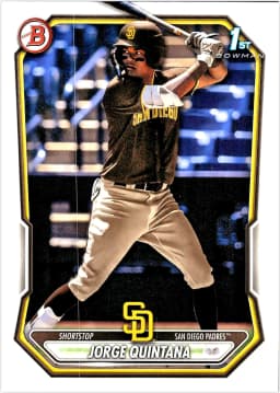 Jorge Quintana #BP-93 2026 Bowman