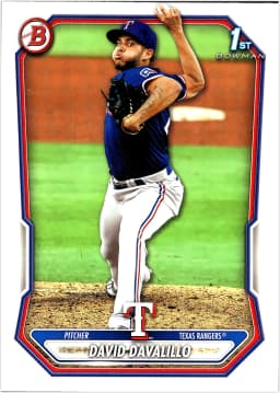 David Davalillo #BP-42 2026 Bowman