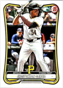 Jhostynxon Garcia #12 Rookie Card 2026 Bowman