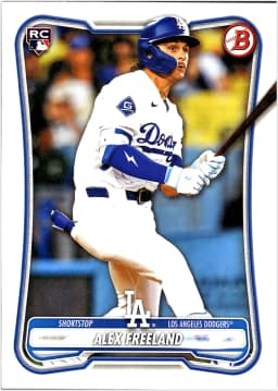 Alex Freeland #70 Rookie Card 2026 Bowman