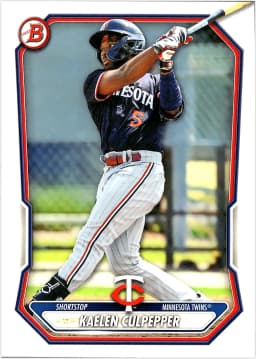 Kaelen Culpepper #BP-143 2026 Bowman