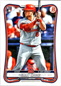 Jimmy Crooks #36 Rookie Card 2026 Bowman