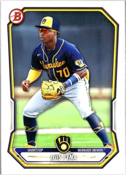 Luis Peña #BP-120 2026 Bowman