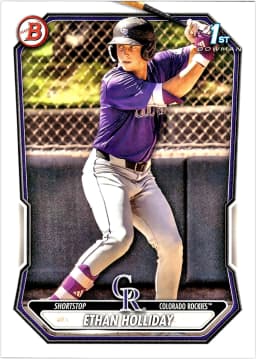 Ethan Holliday #BP-1 2026 Bowman