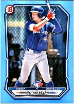 Jojo Parker #BP-147 Sky Blue Border /499 2026 Bowman