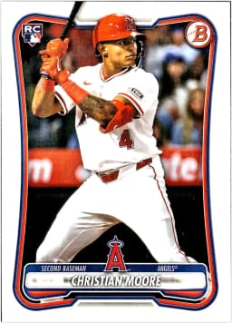 Christian Moore #99 Rookie Card 2026 Bowman