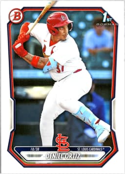 Deniel Ortiz #BP-22 2026 Bowman