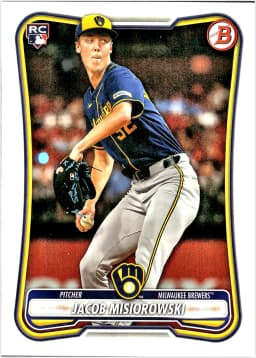 Jacob Misiorowski #35 Rookie Card 2026 Bowman