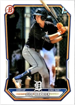 Jude Warwick #BP-58 2026 Bowman