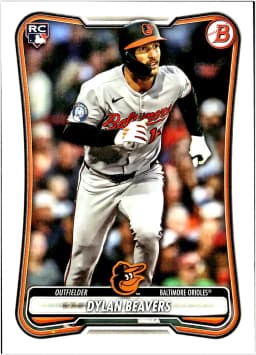 Dylan Beavers #69 Rookie Card 2026 Bowman