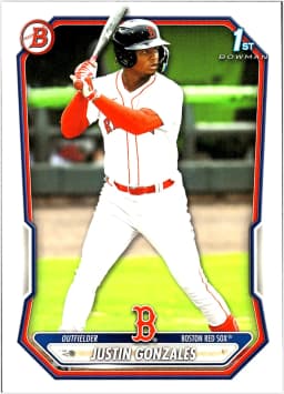 Justin Gonzales #BP-141 2026 Bowman
