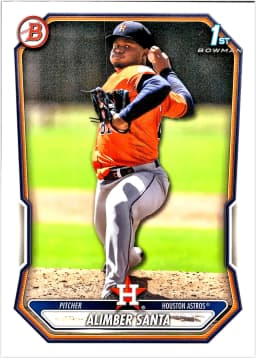 Alimber Santa #BP-30 2026 Bowman