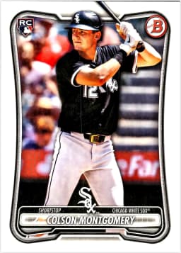 Colson Montgomery #68 Rookie Card 2026 Bowman