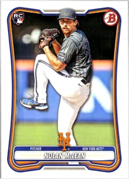 Nolan McLean #85 Rookie Card 2026 Bowman