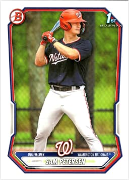 Sam Petersen #BP-122 2026 Bowman