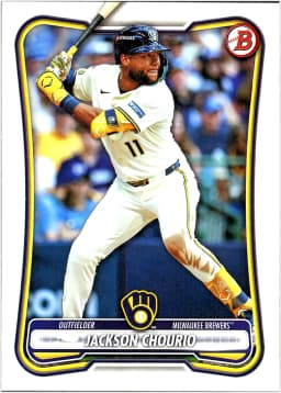 Jackson Chourio #4 2026 Bowman