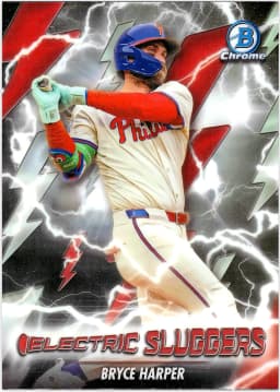Bryce Harper #ES-6 Electric Sluggers 2026 Bowman